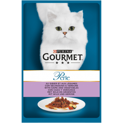 PURINA GOURMET Perle Game and Vegetables  in sauce 85g