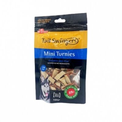PET INTEREST MINI TURNIES CHICKEN WITH FISH, 100 g