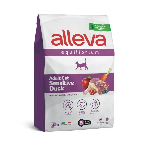 Alleva Equilibrium Sensitive Adult Cat Duck
